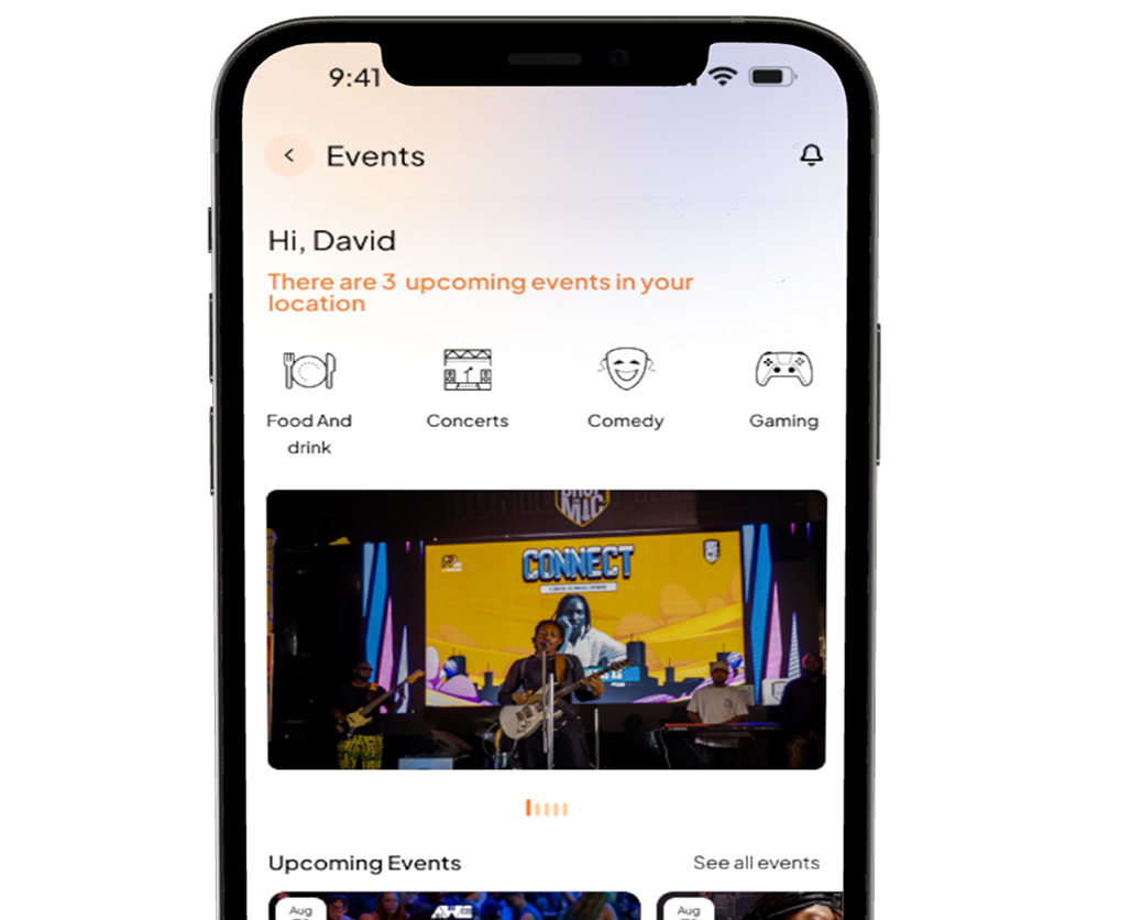 Landmark App on Phone