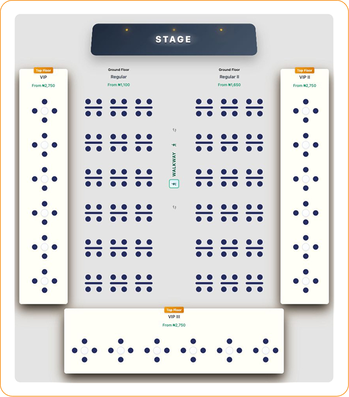 Seating Layout Preview
